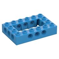 Lego Technic Brick 4 x 6 with 2 x 4 Opening / Dark Azure