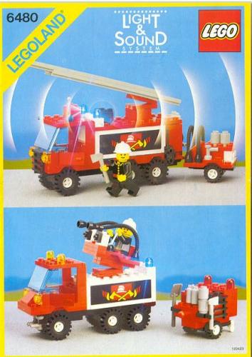 Lego Hook and Ladder Truck