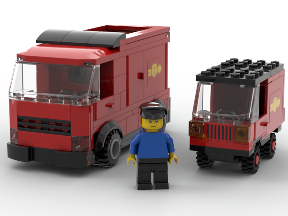 Lego Delivery Van 2019
