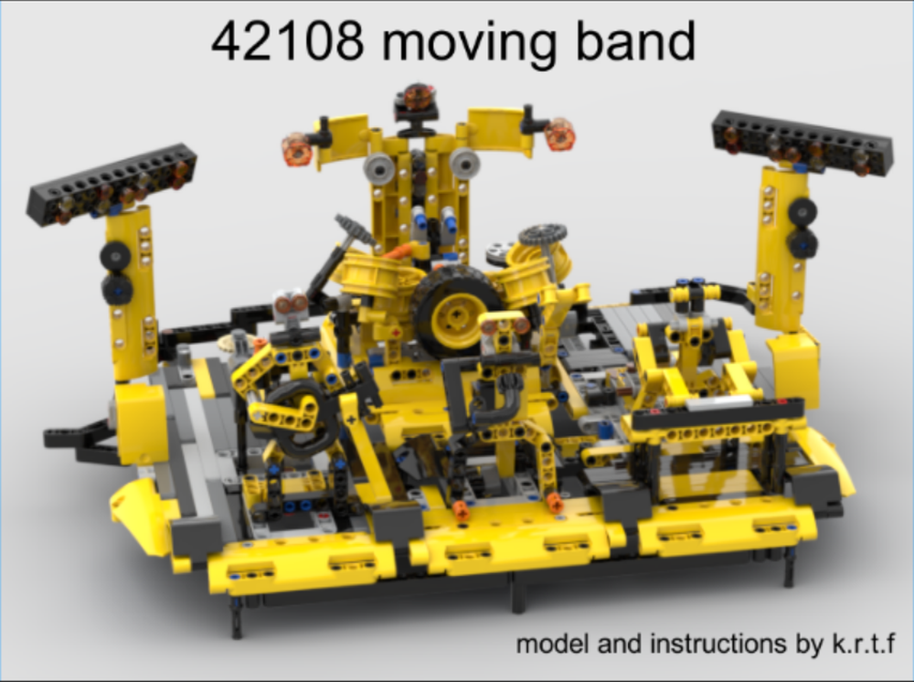 Lego 42108 moving band