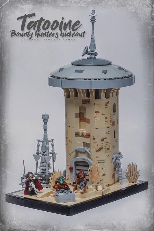 Lego Tatooine - Bounty hunters hideout
