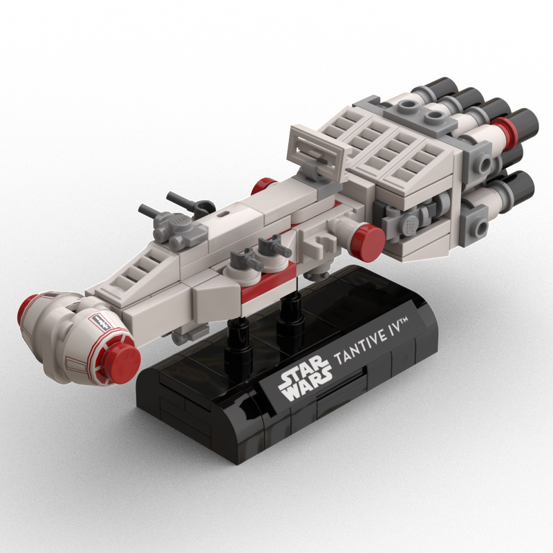 Lego Tantive IV - Rebel Blockade Runner [Micro Scale]