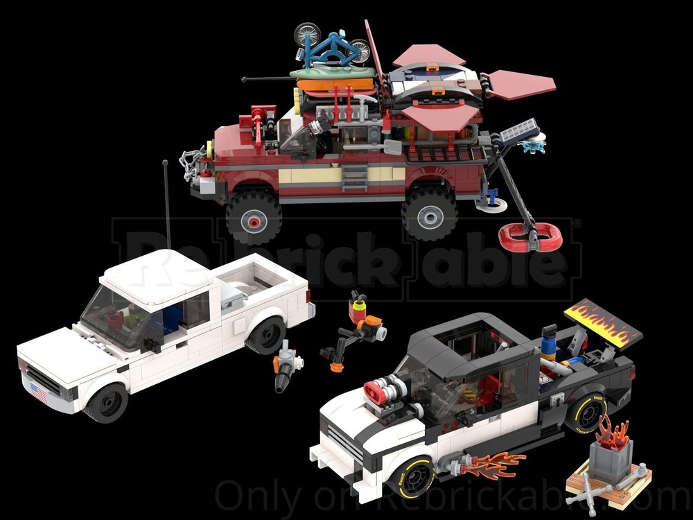 Lego 1992 Ford Ranger 3-in-1 Combo pack