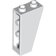 Lego Brick Sloped Inverted 75° 2 x 1 x 3 / White