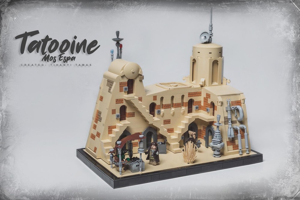 Lego Tatooine - Mos Espa - Rodian Cheap Motel