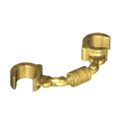 Lego Equipment Handcuffs / Pearl Gold