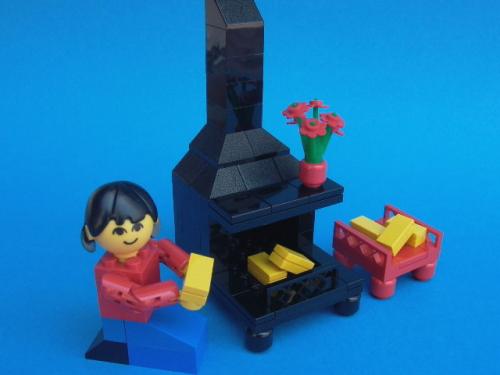 Lego Fireplace