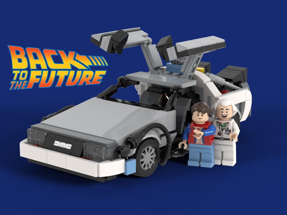 Lego Back to the Future DeLorean