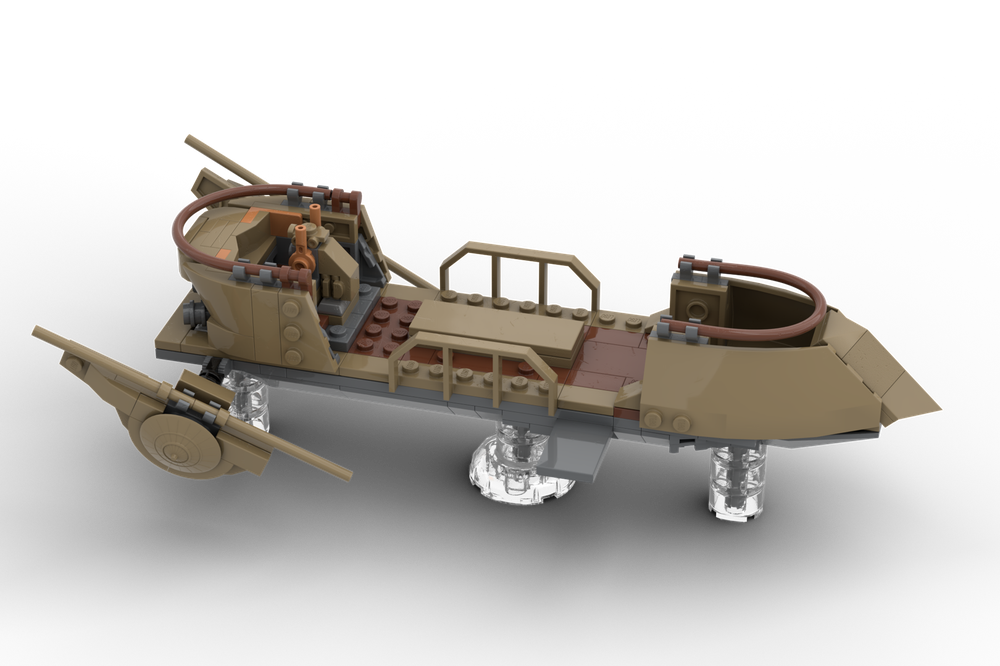Lego Upgraded Desert Skiff