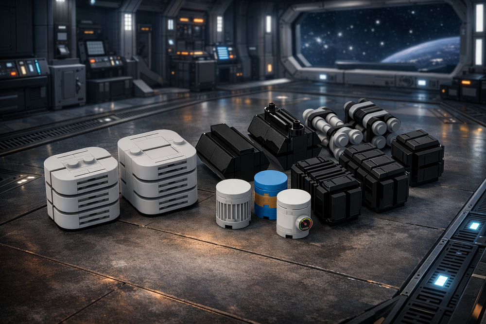 Lego Military Cargo Elements