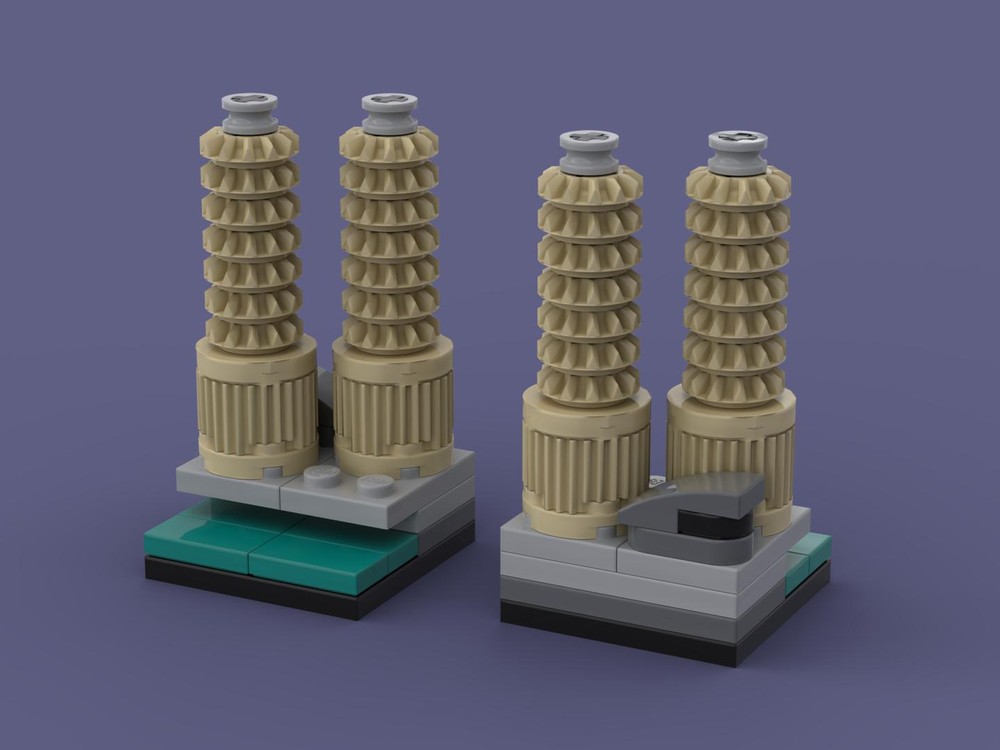 Lego Micro Chicago - Marina City