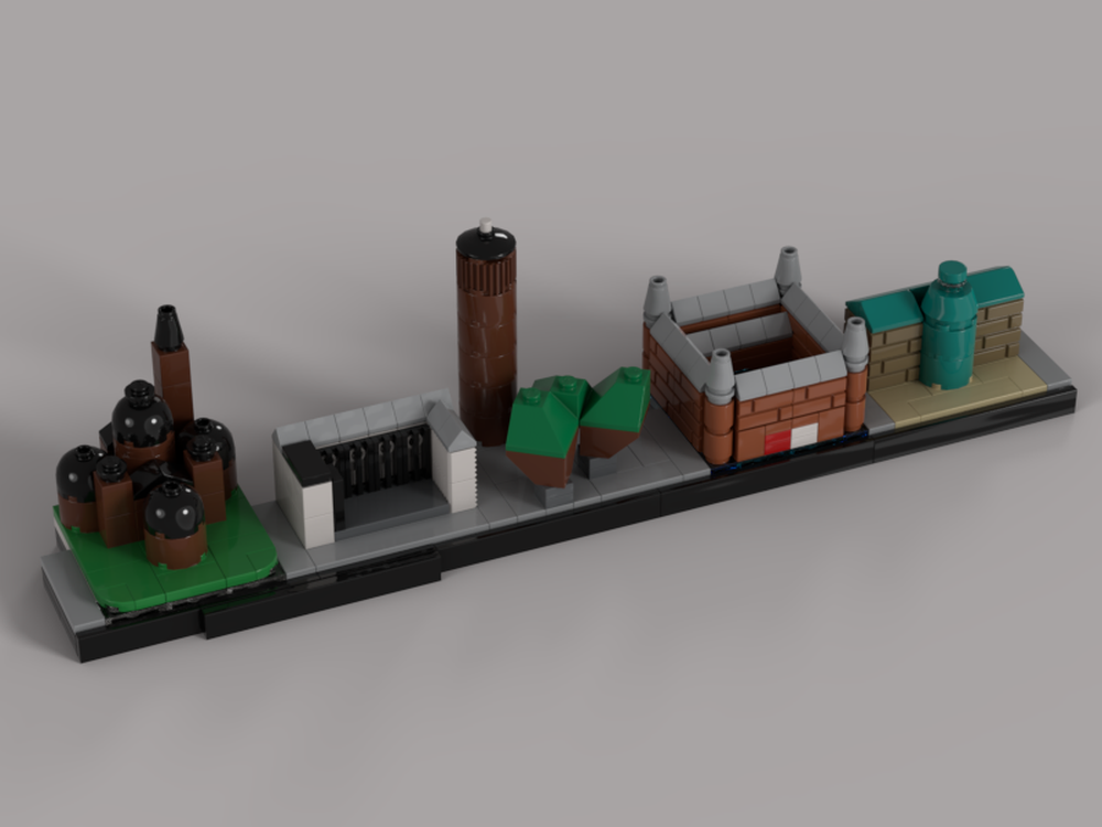 Lego Helmond Skyline