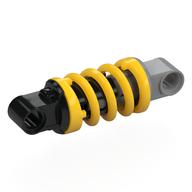 Lego Technic Shock Absorber 6L with Yellow Spring / Black