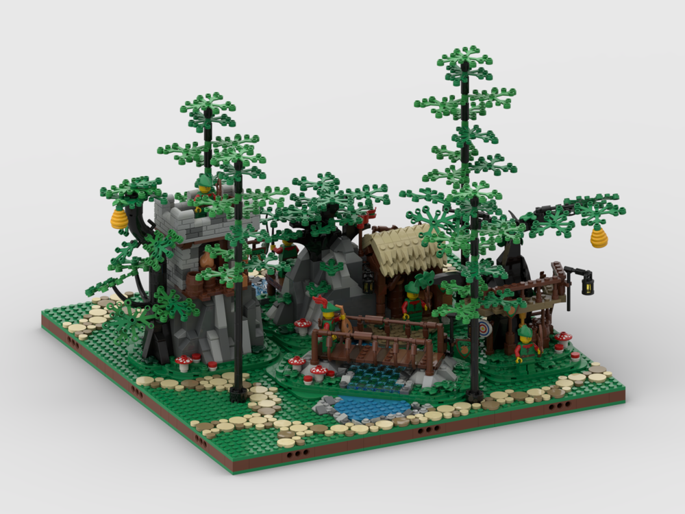 Lego Forestmen Diorama #1