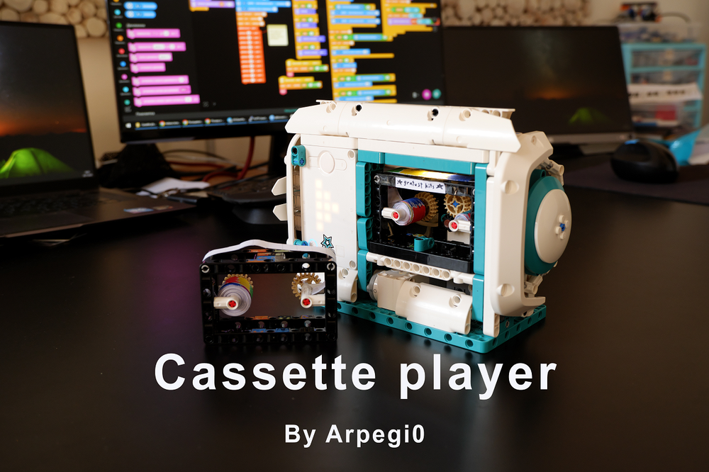 Lego Cassette player