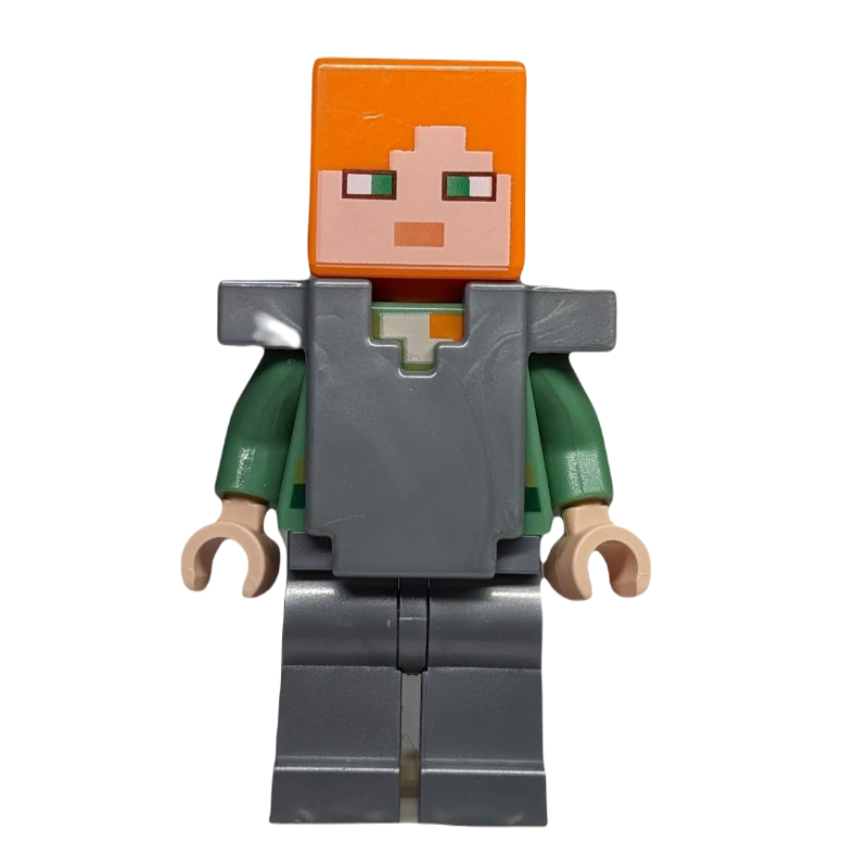 Lego Alex in Flat Silver Armor and Legs