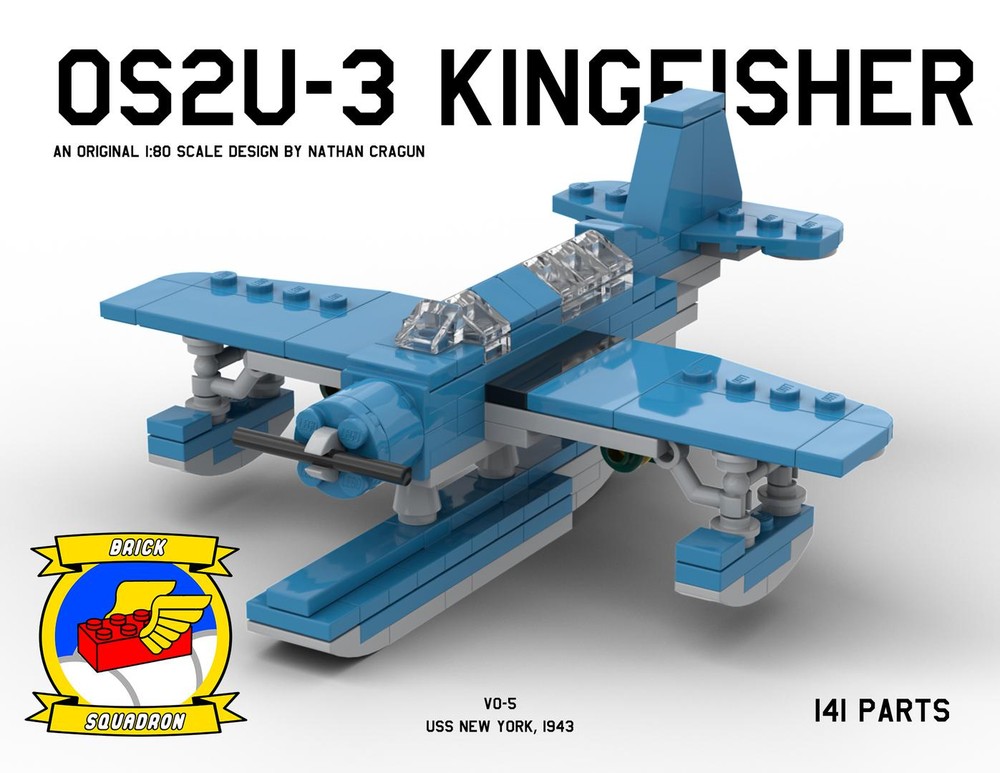 Lego OS2U-3 Kingfisher