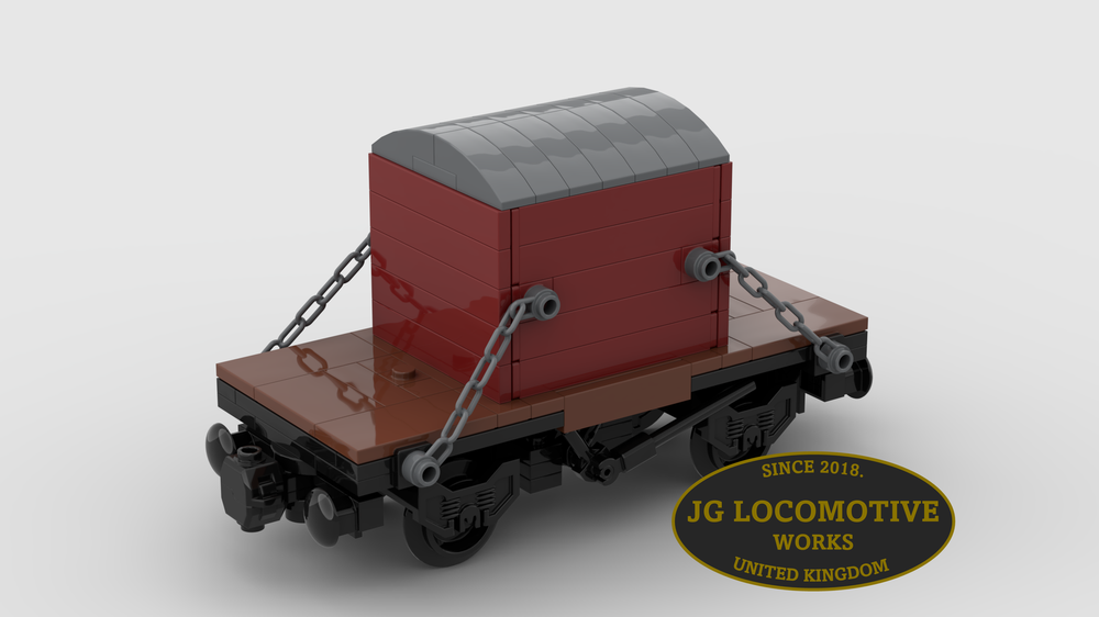 Lego British Rail Conflat (7W)