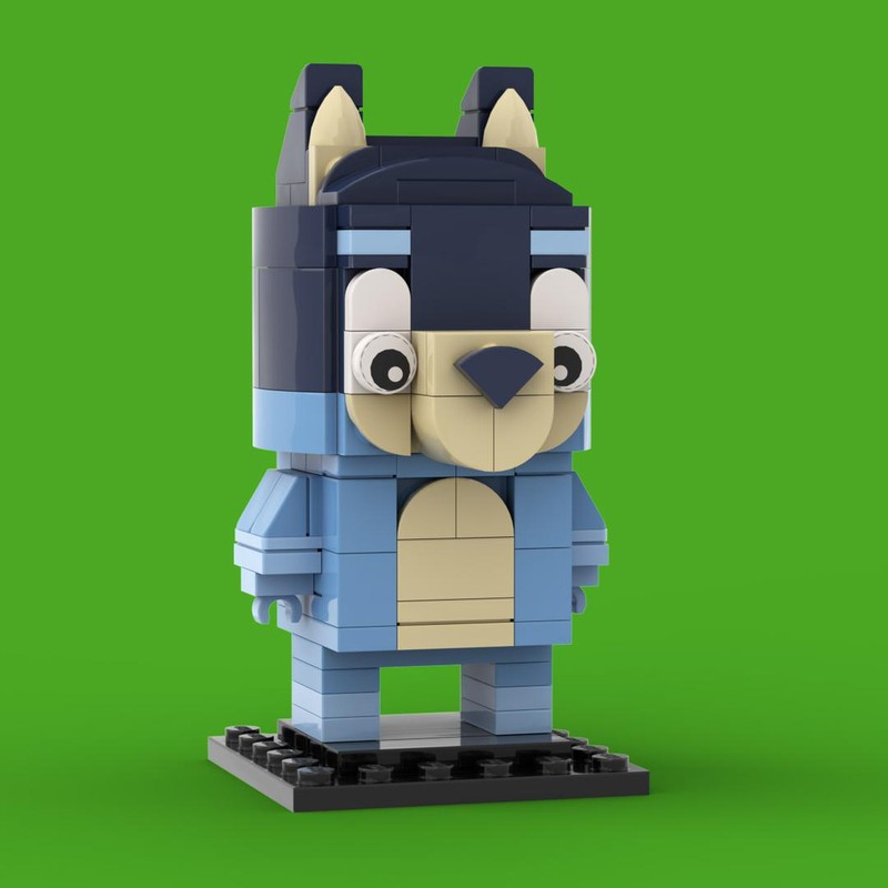 Lego Bandit From Bluey - Brickheadz