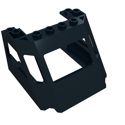 Lego Train Front Sloping Top / Black