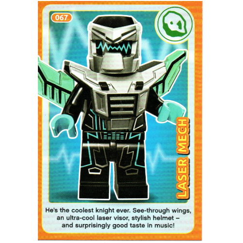 Lego Trading Card, Create the World Incredible Inventions - Laser Mech / [No Color/Any Color]