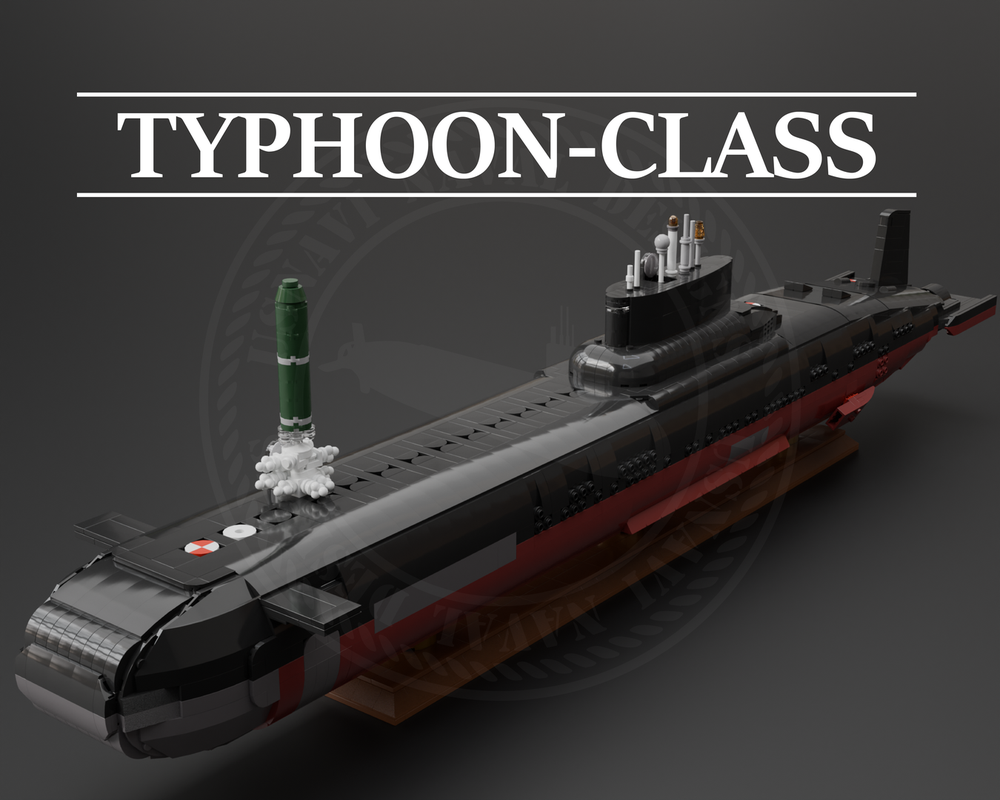 Lego Typhoon-class submarine