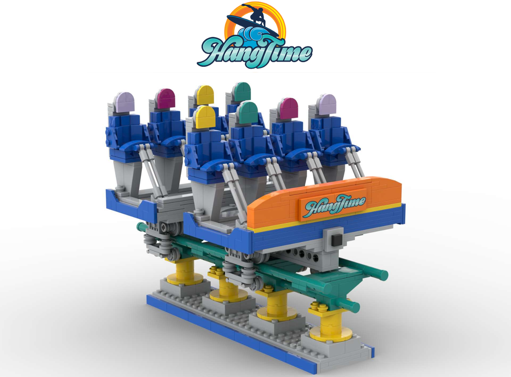 Lego ROLLERCOASTER - HANGTIME - Knott's Berry Farm