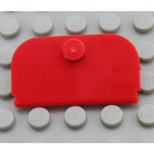 Lego Mailbox Door 4 x 4 [Plain] / Red