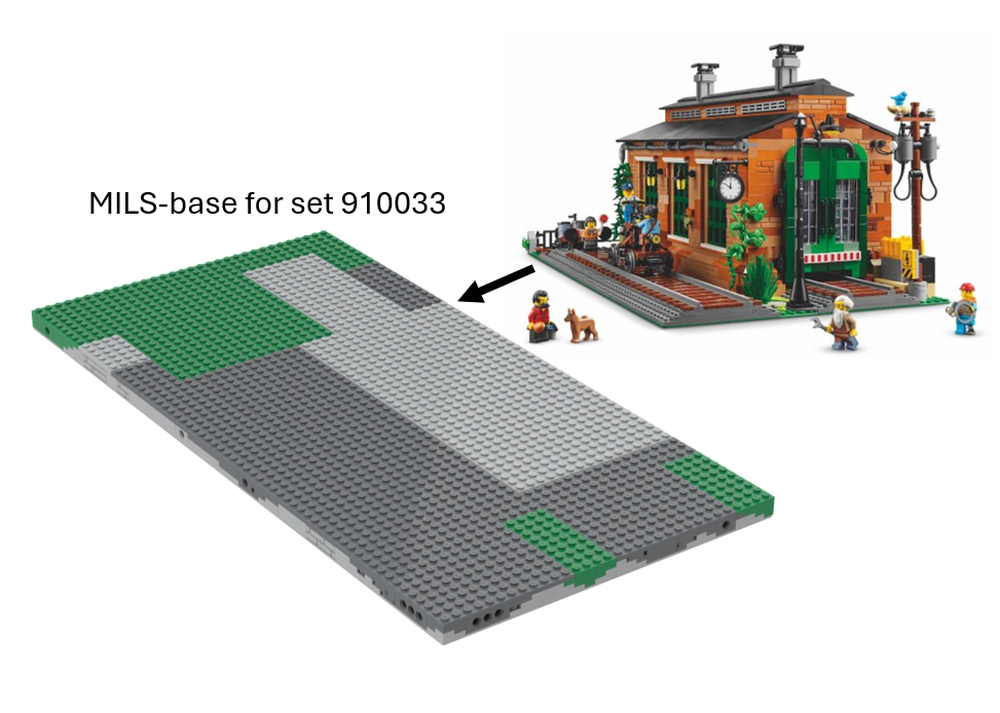 Lego Fancy MILS-base for 910033