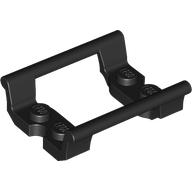 Lego Vehicle Track, Roller Coaster Straight 4L / Black