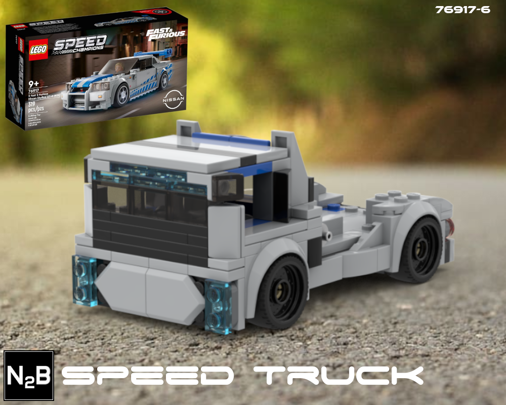 Lego Speed Truck - LEGO 76917 alternate build 6