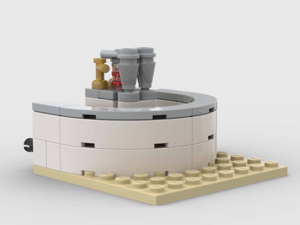 Lego Mos Eisley Cantina Bar 8x8 modular (front section)