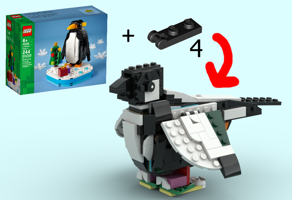 Lego Bird (40498 Alternate Build)