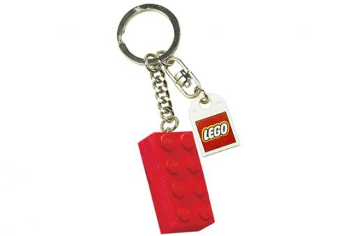 Lego Red Brick Key Chain