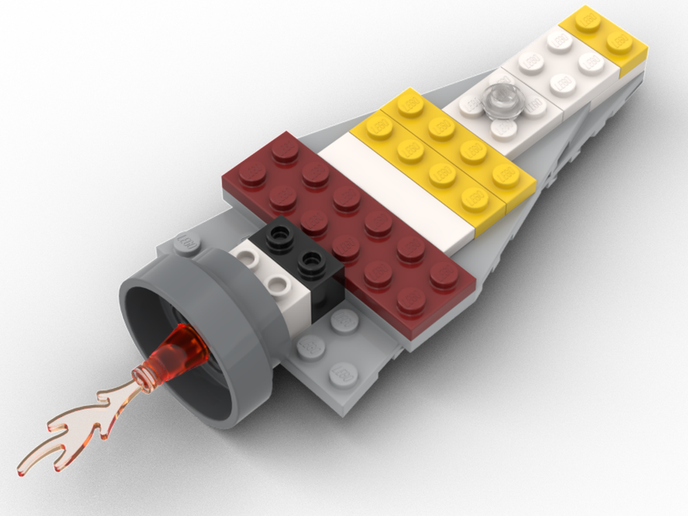 lego creator 31086+31087+31092 moc rocket