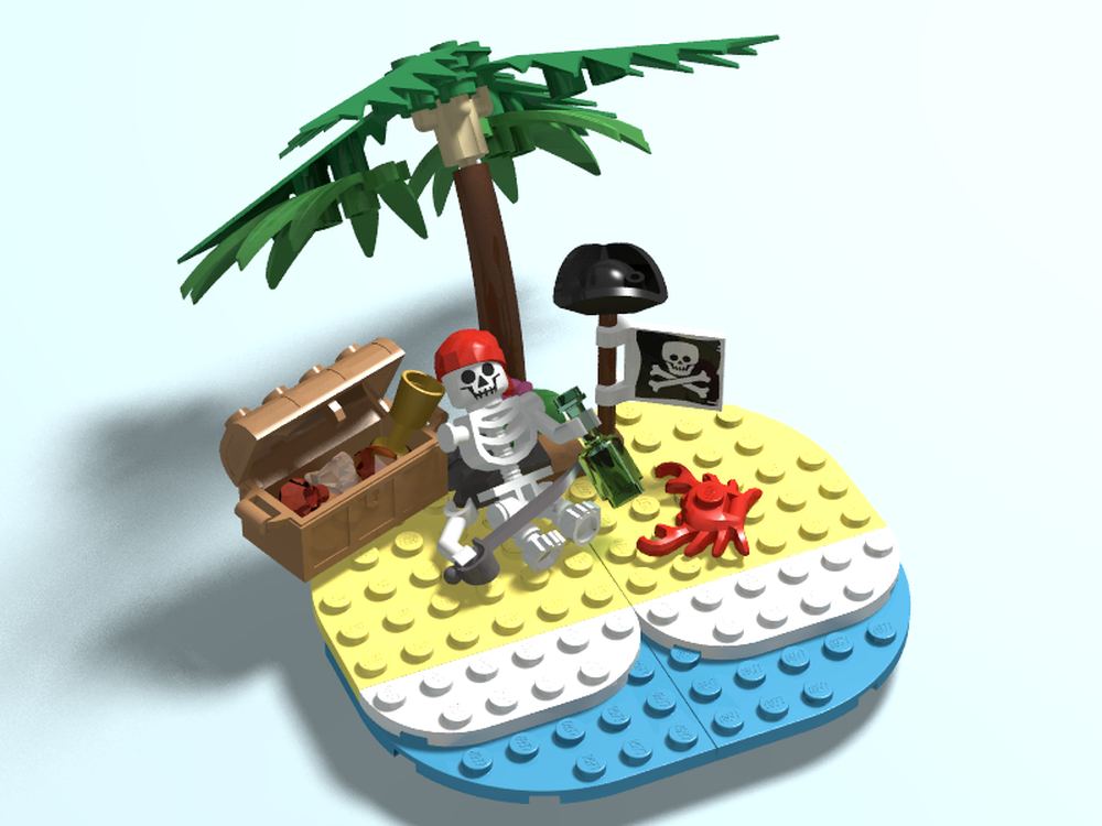 Lego The Pirate Skeleton's Lost Treasure