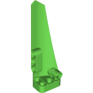 Lego Technic Panel Fairing #5 Long Smooth, Side A / Bright Green
