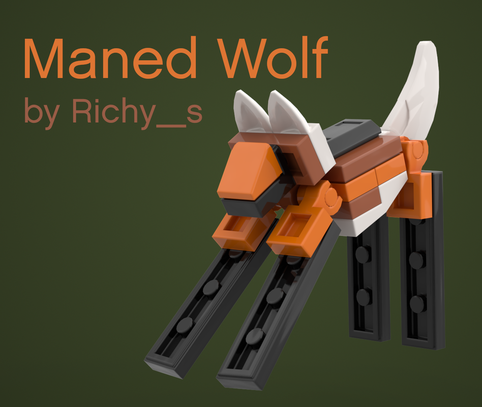 Lego Maned Wolf