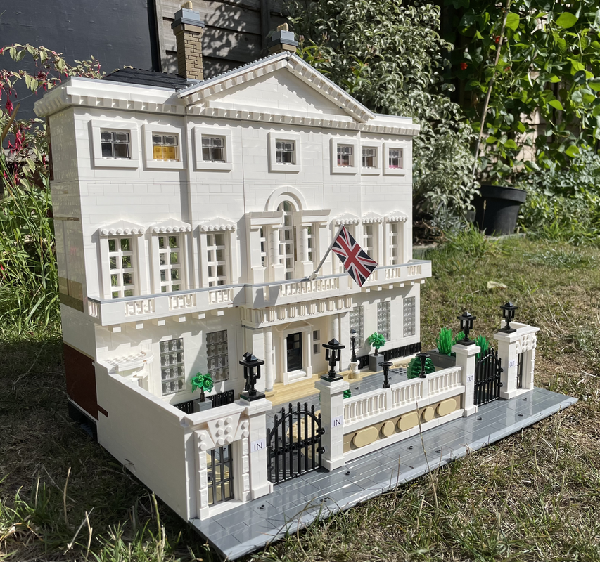 Lego "The In & Out Club", Cambridge House, Piccadilly, London
