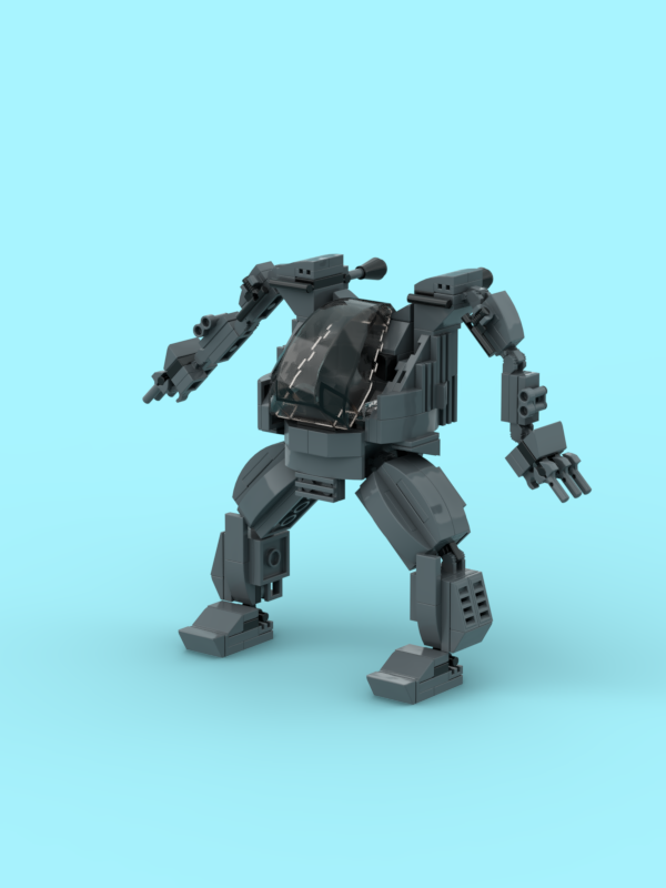 Lego AMP MECHA AVATAR with few and simple items