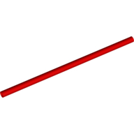 Lego Hose Rigid 3mm D. 10L / 8.0cm / Red