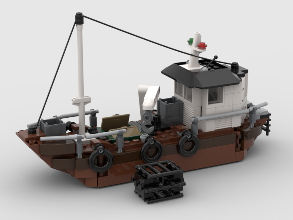 Lego Fishing Boat