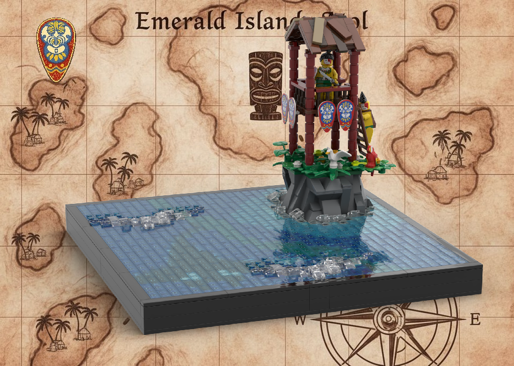 Lego 🏝️ THE ISLANDERS WATCHTOWER OF THE REEF! 🌊