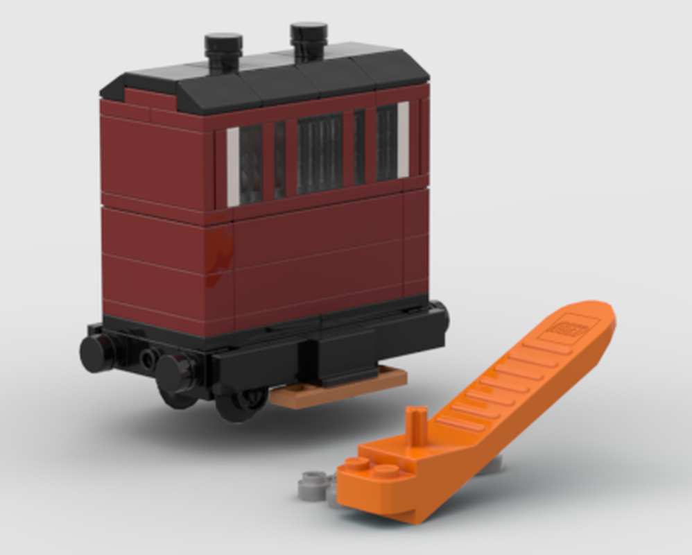 Lego Victorian Coach (Red)