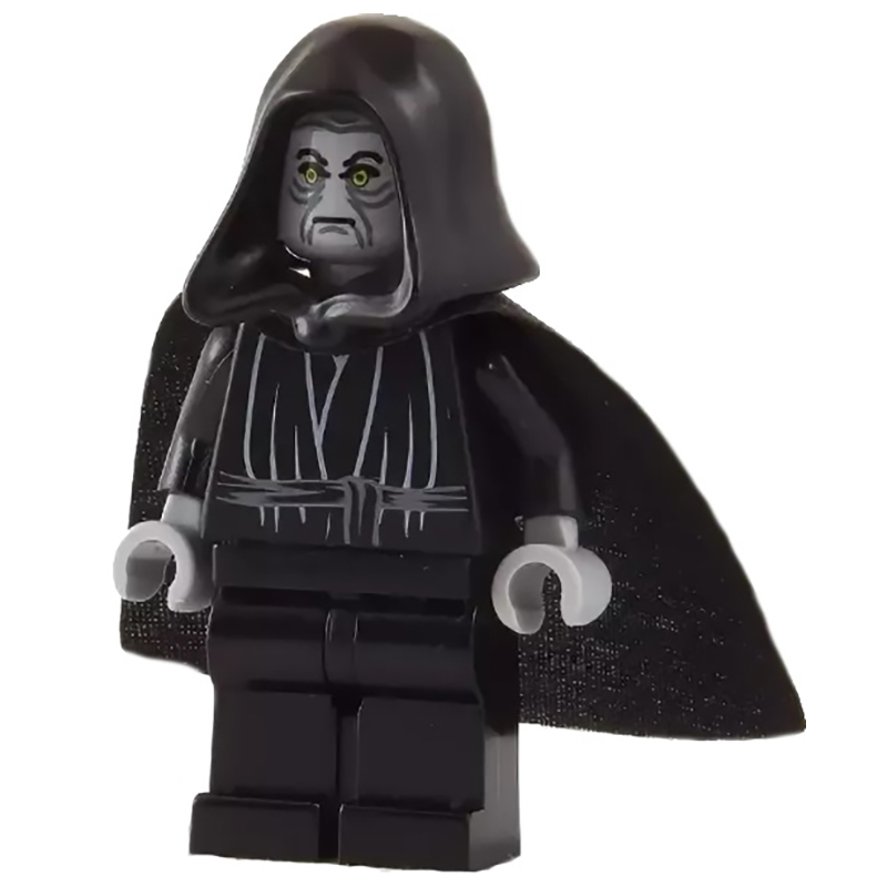 Lego Emperor Palpatine, Light Bluish Gray Skin
