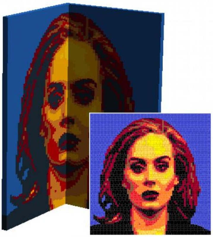 Lego ADELE, british singer.