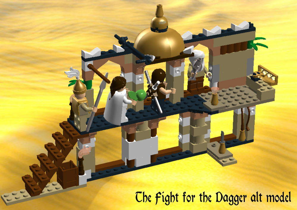 Lego The Fight for the Dagger - alt of 7571-1