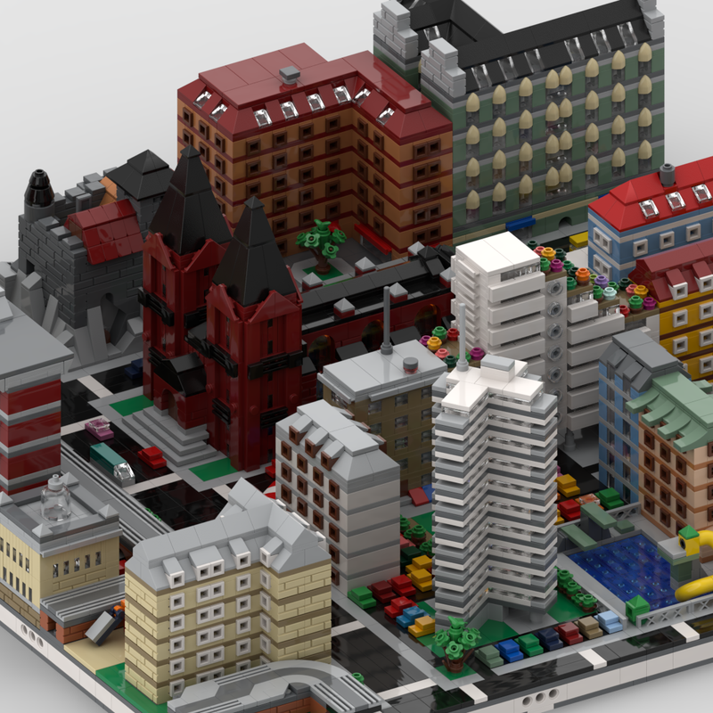 Lego Micropolis Collection 4: 16 nice fitting modules