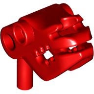 Lego Animal Body Part, Skull, Cattle / Red