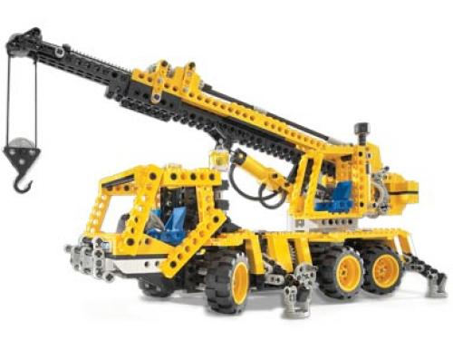 Lego Pneumatic Crane Truck